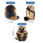 Cute Raccoon Plush Pillow,Soft & Comfortable Raccoon Stuffed Animal Toy, Huggable Plushie Throw Pillow For Kids, Girls & Boys, Cute Decor & Gift Christmas