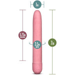 Gaia Eco Plant-Based 7" Slim Multispeed Vibrator In Coral Made Of Sustainable Biofeel Worlds First Plant Based Vibe For Vagina And Anal Play Premium Eco Pleasure Adult Sex Toy Couples