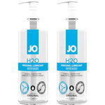 2 Pack System H2O Water-Based Lubricant-16 Oz