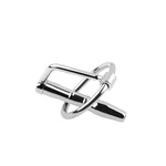 Hollow Metal Penis Plug For Men, Stainless Steel Urethral Sounds Penis Plug Male Urethral Dilator, Beaded Urethral Stimulation Masturbation With Cock Ring Sex Toy (1.69Inch/43Mm)