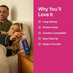 Hello Anal Lube - Silicone-Based Personal Lubricant - Silky Smooth, Ultra Slippery, Long-Lasting, Non-Sticky, Comfort Glide For Men, Women, And Couples, 8 Fl Oz