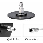 Universal Dildo Holder Quick Air Connector Sex Machine Attachment Suction Cup Adapter 3.54 Inches Thrusting Machine Accessory