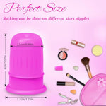 Bdsm Nipple Sex Toys, Women Sex Toy Beginner Nipple Sucker Set, Silicone Pair Of Nipple Stimulation Adult Toys For Women, Mini Nipple Sucking Clamps Sex Pleasure Female Couple (Purple)