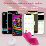 Wearable & Butterfly Vibrator– App Remote Control Panty Vibrator Stimulator Novelties Clitoral Toys With 9 Vibration Modes, Mini Discreet Adult Sex Toy For Women Couple Play
