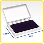 Purple Grape Scented Stamp Pad for Kids, Washable Acid-Free Ink for Crafts