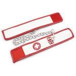 Bdsm Kit With Handcuffs Ankle Cuff And Eye Mask Leather Adjustable Juguetes Sexuales For Adult Couples Sm Cosplay Games