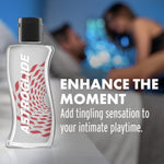 Astroglide Water Based Lube (5oz), Quiver Personal Lubricant, Arousal Sex Lube Adds Sensations for Men, Women and Couples, and Easy Clean-Up