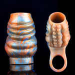 Penis Sleeve Silicone Cock Sleeves For Male Reusable Penis Ring Erection Enhancement Delay Ejaculation Thicker And Harder Adult Sex Toys For Men And Couples