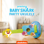 Paw Patrol Party Ukulele - Musical Toy Gift For Toddlers4 String Mini Guitar Musical Instrument, Educational Learning Toy, Can Play With Strap Or Picks - Great For Beginner (Baby Shark Blue)