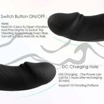 Silicone Vibrator Finger Sleeve Penis G-Spot Massager For Couple Women Sex Toys
