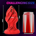 Large Anal Plug Big Butt Plug, Huge Silicone Buttplug With Strong Suction Cup, Anal Dilator Swirl Tentacle Dildo For Prostate Stimulation. Butt Plug Adult Sex Toys For Men Women Challenger Advanced