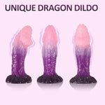 Monster Dildo Sex Toy, 8'' Fantasy Dragon Dildos With Powerful Large Suction Cup For Hands-Free Play, Liquid Silicone Thick Anal Dildo, Adult Toys For Men, Women And Couples