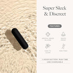 Bullet Hum Vibrators For Women | Mini Vibrator Sex Toys | Clitoris Vibrator | Personal Massager | Waterproof Vibrators | Adult Toys | Gifts For Women | Bullet - Black