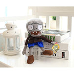 12" Pvz Plush Zombies Brown Coat Toys Soft Doll Gray