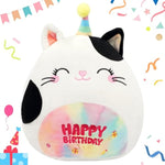 12' Cute Cat Plush Toy Soft Stuffed Animal Pillow Happy Birthday Gifts For Kids
