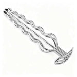 Stainless Steel Hollow Anal Plug with Graduated Anal Beads – 6 Bead Steel Hollow Anal Trainer, Anal Expander & Anal Dilator Butt Plug with Anti-Slip Base, Wearable Anal Plug Sex Toy for Men Women