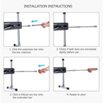 12" Extension Tube For Premium Sex Machine With Kliclok System