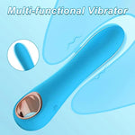 Realistic Silicone Dildos with 10 Vibration Modes for Men and Women, Soft Bendable Clitoral Vibrators