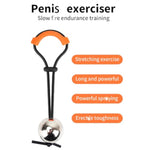Penis Stretcher Adult Sex Toys For Men, Adjustable Silicone Penis Extender Cock Ring With 1 Weight Metal Beads, Penis Enlarger Extension Mens Sex Toys, Metal Penis Pump Trainer Sex Game Male Sex Toy