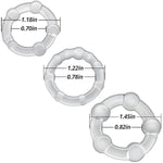 Penis Ring Set 3 Pcs Cock Ring For Delay Ejaculation Superior Stretchy Erection Enhancing Sex Toy For Men Couples Play