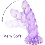 Realistic Monster Dildo For Women(Tpe), 8.3" Big Huge Anal Dildo With Strong Suction Cup For Hands-Free Play, Adult Sex Toys For Women, Men