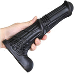 House Dildo Liquid Silicone Material No Any Smell Big Adult Sex Toys Vaginal G-Spot Animal Penis For Women Female Couple(Black)