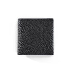 Condom Holder Case Storage For Men Gift Pu Leather Square Mini Purse (Black)