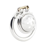 Male Short Chastity Device Stainless Steel Men'S Virginity Lock Sm Penis Exercise Sex Toys J17355 55Mm