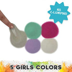 Vibrant Craft Sand Pack - 5 Colors: 2.5 lbs of Play Sand for Kids