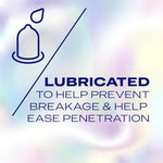 Durex Air Condoms, Extra Thin, Transparent Natural Rubber Latex Condoms for Men, Regular Fit, FSA & HSA Eligible, 10 Count