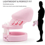 Silicone Cock Cage for Men - Chastity Devices with Breathable Design and Multiple Sizes