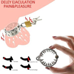 Heavy Stainless Steel Cock Ring Scrotum Ball Stretcher Pendant Spike Clamps Bdsm Sex Toy?A 20Mm?