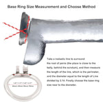 Ergonomic Design Chastity Device Male Virginity Lock Chastity Belt Adult Game Sex Toy S145 (1.77 Inch / 45Mm)