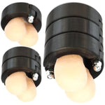 Adjustable Cbt Ranger-Max Ring Set For Scrotum And Testicles By – Modular Male Erotic Toy With Stackable Half-Rims, Spacers, And Tightening Kit – Made In The European Union