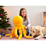 24 Inch 15% Chubbier Large Octopus Stuffed Animal,Soft Weighted Squid Plush Stuffed Octopuss Body Pillow For Kids And Adults - Perfect Christmas Octopus Gifts For Cuddling And Room Decoration