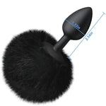 Silicone Anal Butt Plug With Anus Rabbit'S Tail Cosplay Sexy Adult Toy Anal Plug Anal Stimulator Butt Plug Anal Tail Sex Toys For Women Fun Sex Games Role Play Anal Training Adult Sex Toys (M)