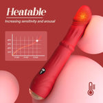 4 In 1 G Spot Vibrator Adult Sex Toys For Women, Thrusting Dildo Consoladores Female Vibrater Vibradores With 10 Powerful Vibrating, Thrusting Vibrator Anal Clitoral Sexual Pleasure Tools For Women