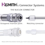 7.46" Dual-Density Silicone Realistic Dildo with Kliclok System for Hands-Free Play - Beginner Series