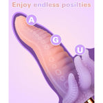 Tentacle Vibrator For Men Women - Mini Monster Vibrator With 10 Vibration Modes Body-Safe Flexible Silicone Bullet Clitoral Vibrators Stimulator G-Spot Dildos Adult Sex Toys For Male Female Couple