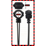 Adjustable Penis Ring With 2 Buckles - Silicone Cock Ring For Erection Enhancing Long Lasting Stronger - Black Men Sex Toy For Sex Game