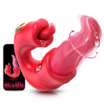 Vibrator Adult Sex Toy For Women,Powerful Sex Swing Tongue Thrusting Dildo App Remote Vibrator With 10 Swing & 10 Vibration Modes,Female G Spot Vibrators Sex Machine Nipple Anal Couples Sex Toys