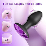 Anal Vibrator Adult Sex Toys With 10 Rotating & Vibration Modes, Vibrating Butt Plug Prostate Massager For Men & Women, Anal Plug Sex Toy For Couples, Adult Toy For Beginners & Advanced Users