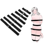 Bdsm Kit Bondage Restraints Women Sex Toys,7Pcs Full Body Bondage Set Sex Rope Adult Toys With Quick Release Buckle, Sex Strap Bondage Gear & Accessories, Sex Furniture Adult Sex Toys For Men Couples