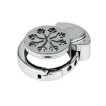 Men'S Chastity Lock Sex Toys With Adjustable Penis Ring, Stainless Steel Chastity Cage With Hollow Patterns, Male Chastity Device For Men Bdsm Slave Bondage (Snowflake)