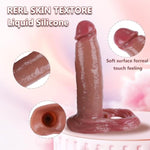 Male Dildo Sleeve Silicone Penis Sleeve With Cock Ring, Realistic Penis Enlarger Sleeve Men Penis Cover, Soft Penis Enlargement Sleeve Adult Sex Toy