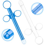 Lube Applicator Syringe With Precise Scales, 6.5” Personal Lubricant Shooter With Air-Proof Silicone Cap, Reusable Durable Applied For Men, Women & Couples