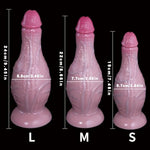 Super Big Silicone Butt Plug Sex Toys, Soft Liquid Silicone Anal Plug Prostate Massage Anus Dilator G-spot Dildo Anal Trainer Kit Deep Stretching Stimulator Adult Sex Toy for Men Women (M)