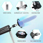 Thrusting Sex Machine For Women With Remote Control, Automatic Thrusting Machine With Dildo For 3Xlr Connector, Thrusting Dildo Machine With Suction Cup Adapter, Anal Love Machine Sex Toys For Adult