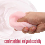 2 Piece Extended Men'S Penis Pump Cover Masturbator Sleeve Realistic Vagina Cover Replacement Seal Cap Large 2.5-Inch Cylindrical Penis Pump Cover For Stronger Erections (Short Pink +Clear)