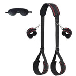 Bondage Restraints Bdsm Kit Adult Sex Toys - Bed Restraints Set With Bdsm Rope Handcuffs Blindfold, Sex Cuffs Neck To Wrist & Thigh, Adjustable Straps, Bondage Gear & Accessories, Bdsm Toy For Couples